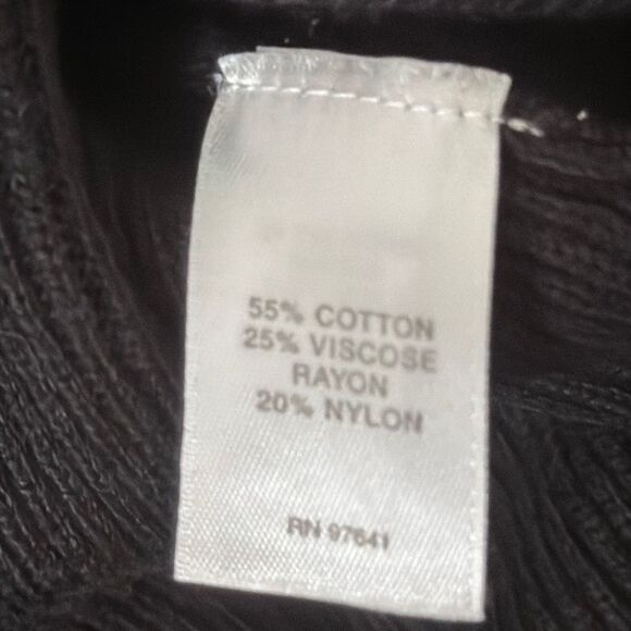 J. Jill Black Cardigan Sweater with Button Front - Picture 6 of 6